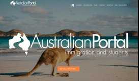 
							         Australian Portal - Immigration and Students								  
							    