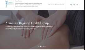 
							         Australian Regional Health Group (ARHG) | ARHG								  
							    