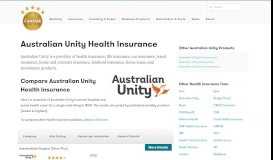 
							         Australian Unity Health Insurance - Compare & Save! | Canstar								  
							    