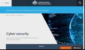 
							         Australia's Cyber Security Strategy | cybersecurity.dev								  
							    