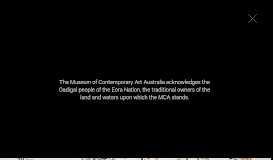
							         Australia's home for contemporary art | MCA Australia								  
							    