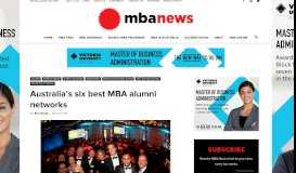 
							         Australia's six best MBA alumni networks - MBA News Australia								  
							    