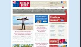 
							         Australien Blogger • Auswandern, Reisen & Studieren								  
							    