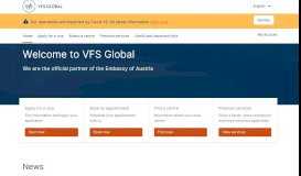 
							         Austria Visa Information - India - Schedule An ... - VFS Austria								  
							    