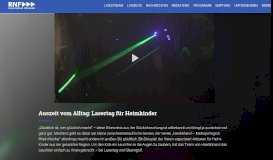 
							         Auszeit vom Alltag: Lasertag für Heimkinder | Rhein Neckar Fernsehen								  
							    