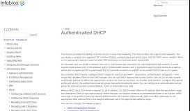 
							         Authenticated DHCP								  
							    