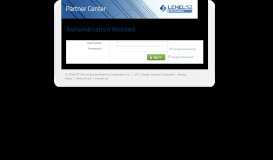 
							         Authentication Needed - Lenel Partner Center								  
							    