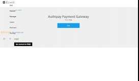 
							         Authipay Payment Gateway - Ecwid								  
							    