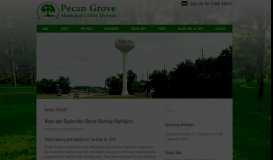 
							         Author - PGMUD – Pecan Grove Municipal Utility District								  
							    