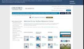 
							         Author Resource Center - Oxford University Press								  
							    