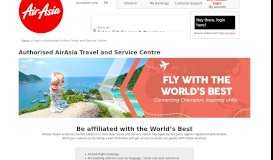 
							         Authorised AirAsia Travel and Service Centre | AirAsia								  
							    