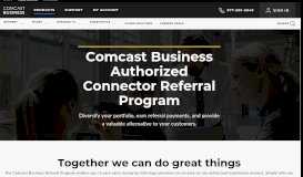 
							         Authorized Connector | Referral - Comcast Business								  
							    