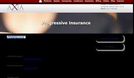 
							         Authorized Progressive Agent | Insurance Company - The AXiA Group								  
							    