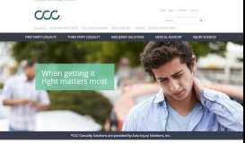 
							         Auto Injury Solutions | a CCC Company								  
							    