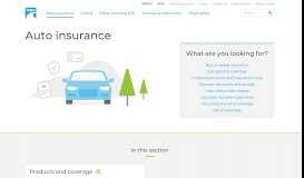 
							         Auto insurance - ICBC								  
							    