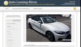 
							         Auto-Leasing-Börse GmbH – Gesellschaft für Vermittlung von ...								  
							    