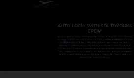 
							         Auto Login with SolidWorks EPDM - Hawk Ridge Systems								  
							    