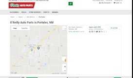 
							         Auto Parts Stores Near Portales, NM | O'Reilly Auto Parts								  
							    