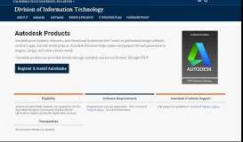 
							         Autodesk - Division of Information Technology | CSUF								  
							    