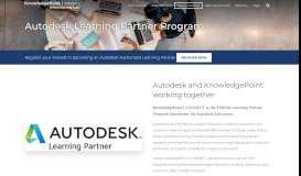 
							         Autodesk - KnowledgePoint								  
							    