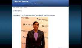 
							         Autodesk - The CAD Insider								  
							    