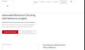 
							         Automated Reference Checking Service | Checkster								  
							    