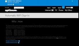 
							         Automatically Sign-In to WiFi | Optimum								  
							    