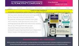 
							         Automotive Compliance - Drive Revenue, Reduce Risk								  
							    