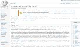 
							         Automotive industry by country - Wikipedia								  
							    