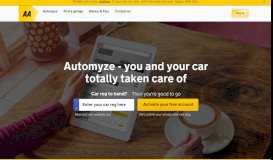 
							         Automyze - Manage everything to do with your vehicle in one secure ...								  
							    