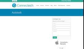 
							         AutoTask Client Portal | Connectech								  
							    