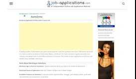 
							         AutoZone Application, Jobs & Careers Online - Job-Applications.com								  
							    