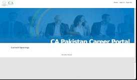
							         Available Jobs - ICAP Job Portal - The Institute of Chartered ...								  
							    