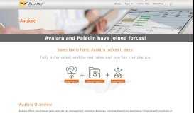 
							         Avalara - Help Portal - Paladin Point of Sale								  
							    