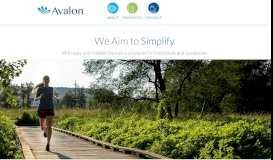 
							         Avalon Insurance Company								  
							    