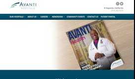 
							         Avanti Hospitals | Great Health is Within Your Reach								  
							    