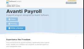
							         Avanti Payroll | 2020 Software Reviews, Pricing, Demos								  
							    