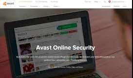 
							         Avast Online Security-Plugin | Kostenloser Browser-Schutz								  
							    