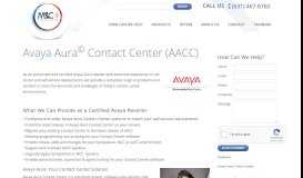 
							         Avaya Aura Contact Center by M&C Associates								  
							    