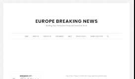 
							         Avaya experience portal training – Europe Breaking News								  
							    