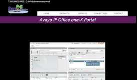 
							         Avaya IP Office one-X Portal - Shore Communications								  
							    