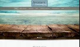 
							         Avenues Counseling: Home								  
							    