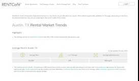
							         Average Rent in Austin & Rent Prices by Neighborhood - RENTCafé								  
							    
