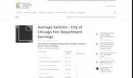 
							         Average Salaries - City of Chicago Fire Department Earnings ...								  
							    