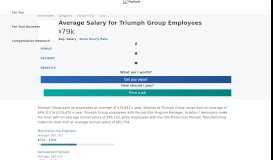 
							         Average Triumph Group Salary - PayScale								  
							    