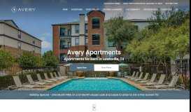 
							         Avery Apartments								  
							    