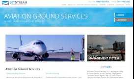 
							         Aviation Ground Services - JetStream Ground Services								  
							    