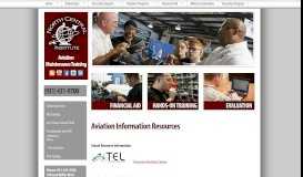 
							         Aviation Information Resources | North Central Institute								  
							    