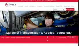 
							         Aviation Maintenance Technology-470608 | SOWELA Technical ...								  
							    