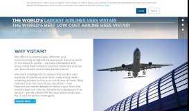
							         Aviation software company - Vistair								  
							    